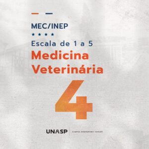 Medicina Veterinária recebe nota 4 no MEC.